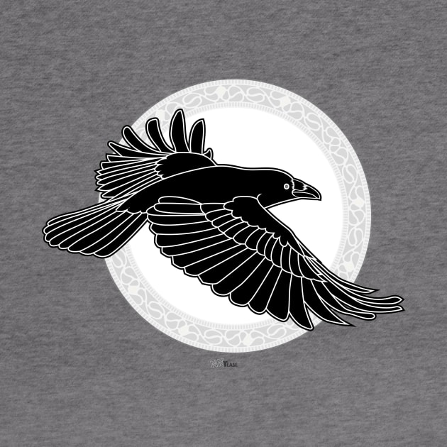Crow Silhouette by NN Tease